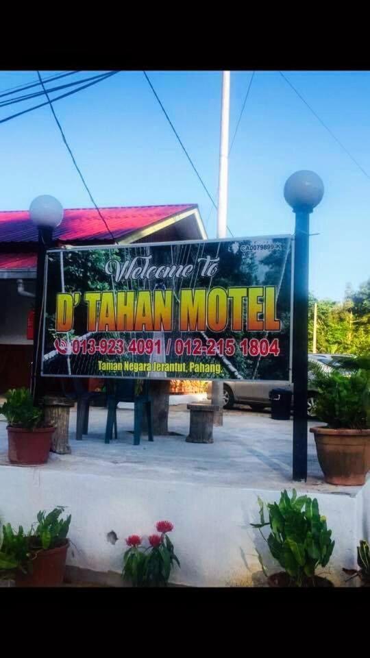 Dtahan Motel Taman Negara Куала Тахан Екстериор снимка